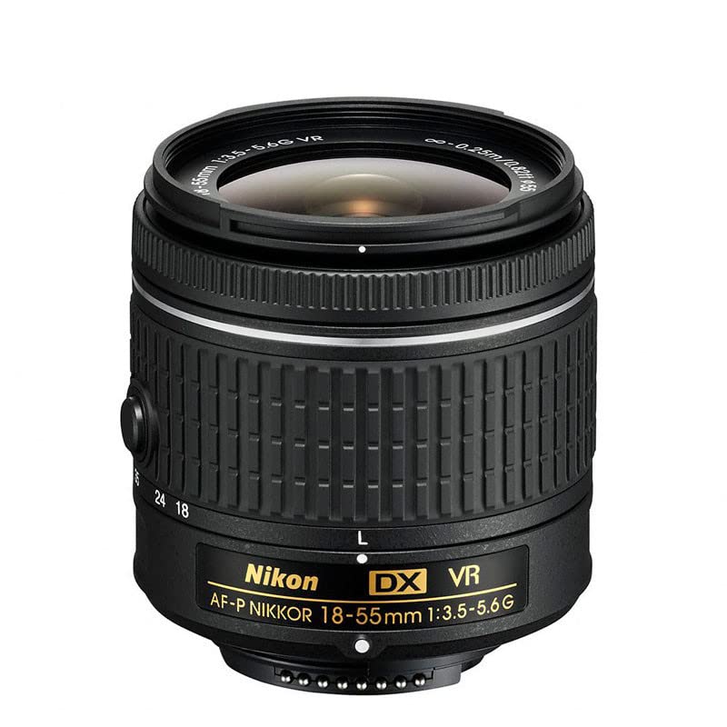 Nikon Standard Zoom Lens DX NIKKOR VR Exclusively for Nikon DX Format AF-P 18-55mm f/3.5-5.6G