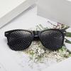 Correction Glasses Pinhole Design Unisex Correction Glasses for Vision Improvement Lightweight Comfort Frame Glasses for All-Day Wear