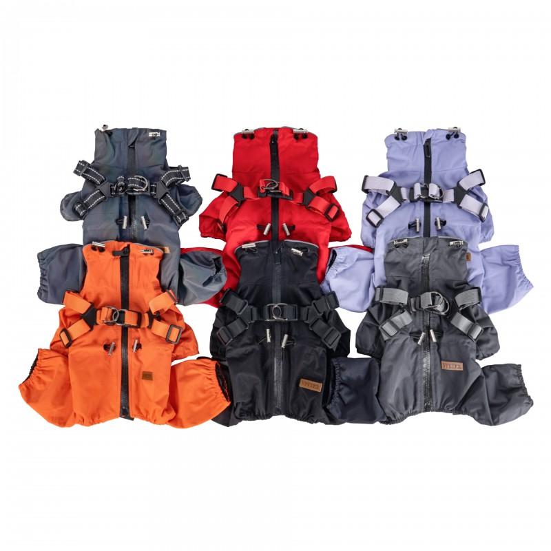 Waterproof Dog Raincoat Large Breeds Golden Retriever Border Collie Outdoor Walk In Rain 4-Leg Design
