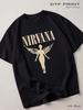 Черная футболка Nirvana, Рок Назад в