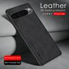 Sheepskin Leather Case for Google Pixel 9 Pro XL 8 8A 7 7A 6 6A Pro 4G 5G Soft Camera Protect Bumper Silicone Phone Cover