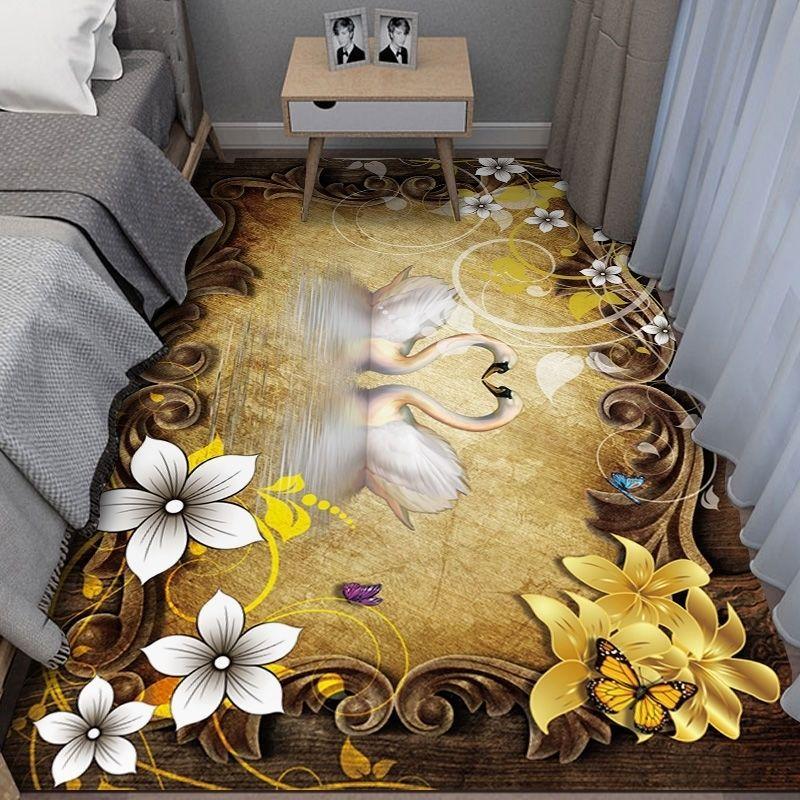 Πολυτελές χαλί μελέτης σαλονιού για κορίτσι ροζ χαλάκι κρεβατοκάμαρας Διακόσμηση κρεβατοκάμαρας Παιδικό χαλί για παιδικό δωμάτιο Μοντέρνο χαλάκι μπάνιου