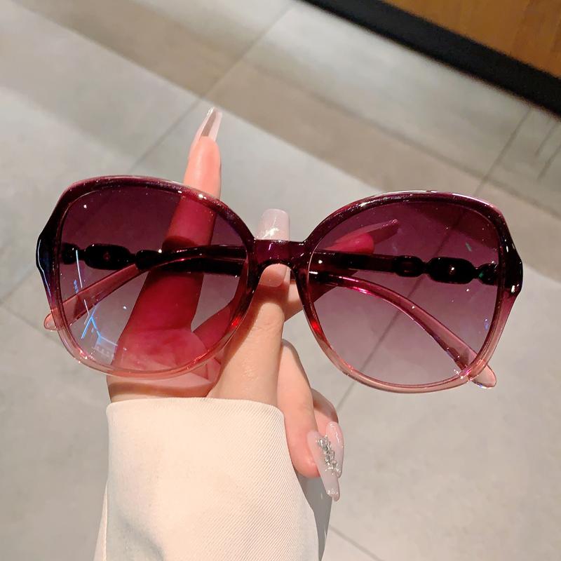 KAMMPT High Quality Design Shades Fashion Square Women's Sun Glasses Oversize Photography Sunglasses for Travelling Hiking