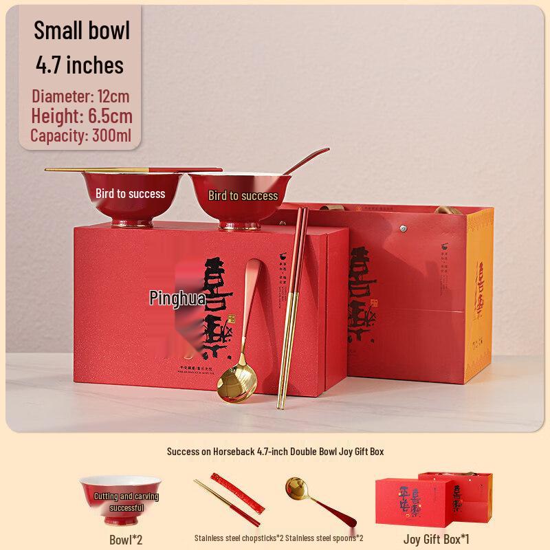 

Year of the Horse Prosperity Enamel Bowl Gift Set