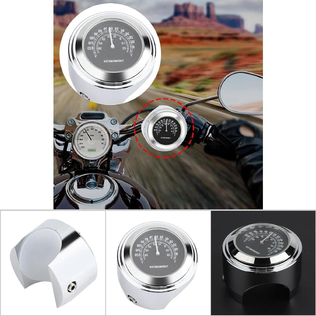 Lenkerthermometer, Langlebiges wasserdichtes Lenkerhalterungs-Thermometer Qualität für Fahrrad