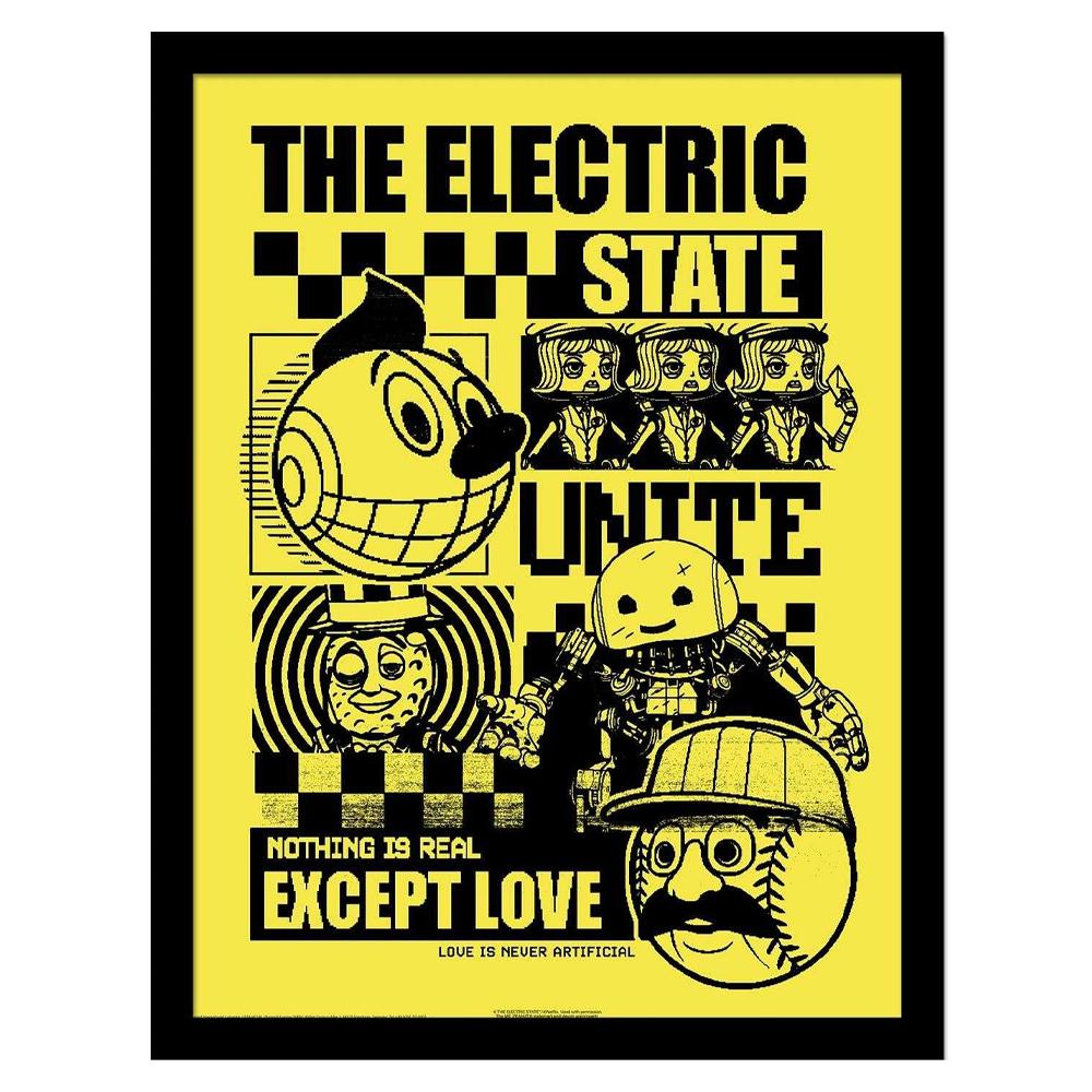The Electric State Unite Framed Poster
