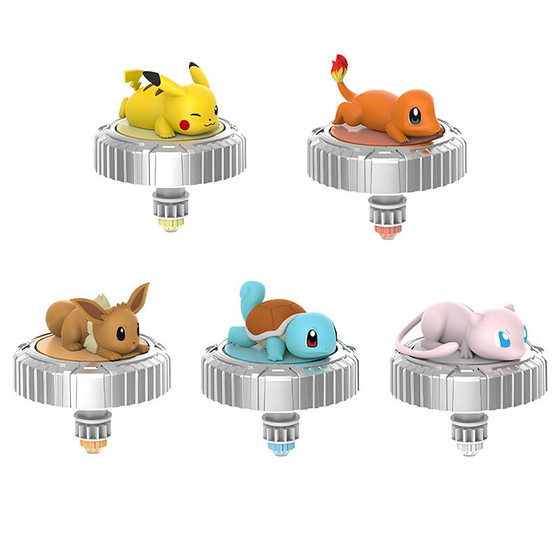 Pokemon spinning top arena Ball Battle Gyro Pikachu Charmander Squirtle Mew Eevee Monsters Action Figure Toy elf children Gift
