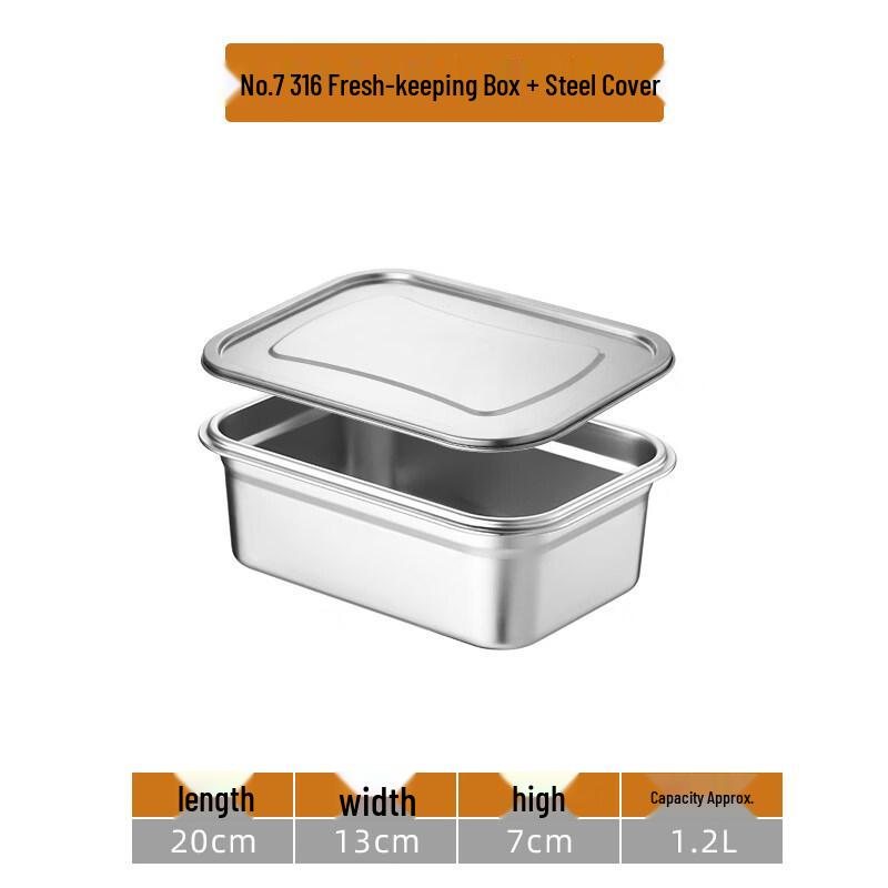 ZISIZ 316 Stainless Steel Food Container
