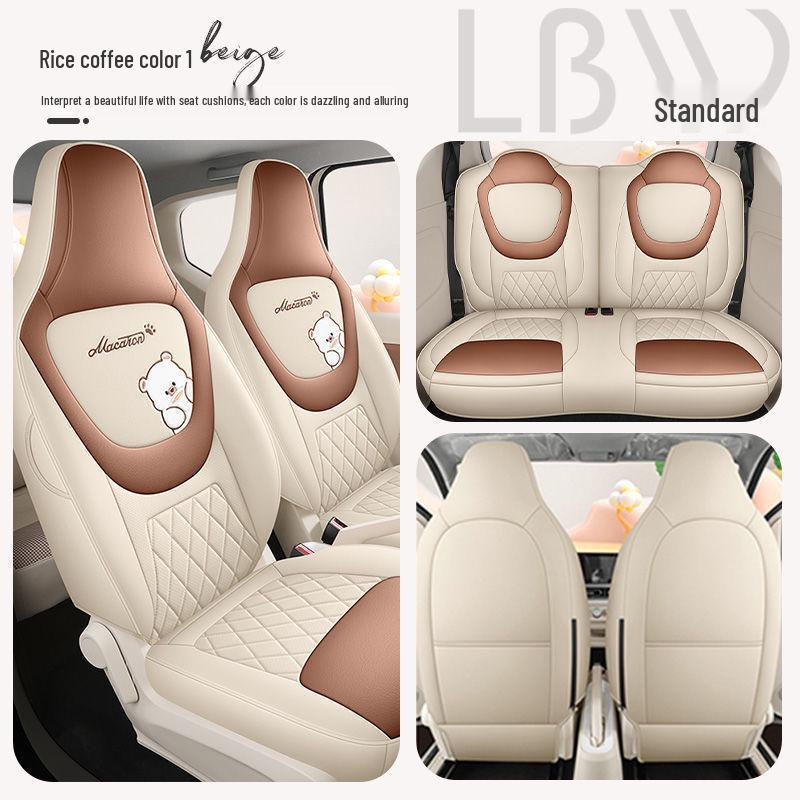 2024 Wuling Hongguang MINI Macaron 3rd Gen Car Seat Cover Set Standard Edition
