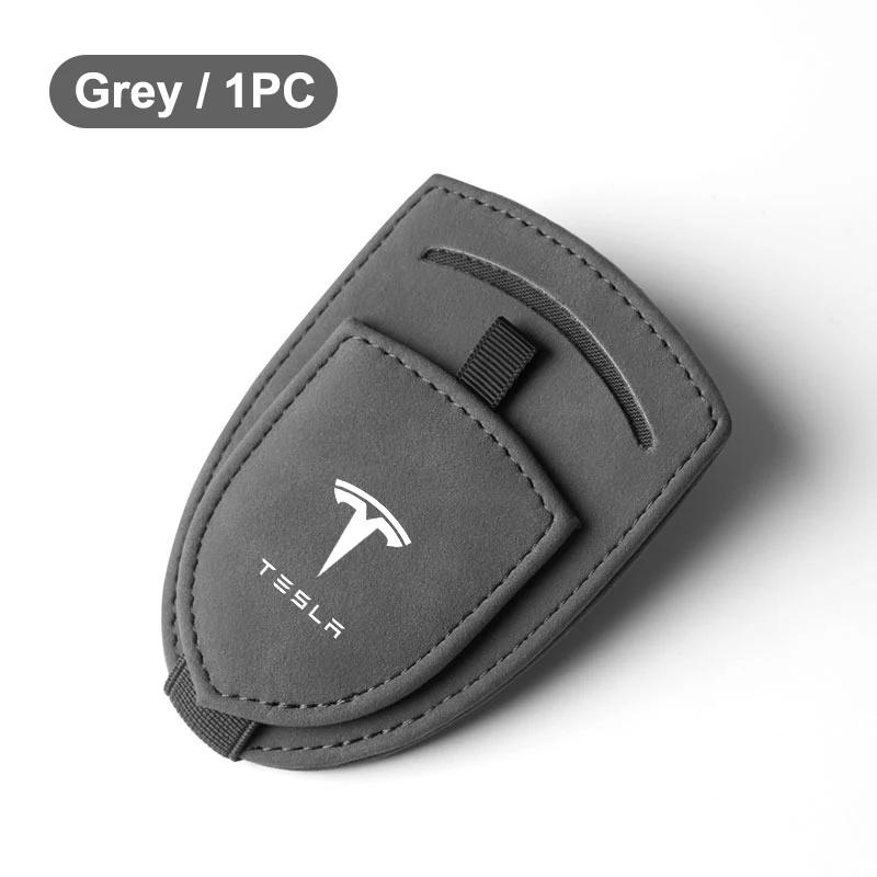 

Car Sticker 2025 New Tesla Car Sun Visor Glasses Eyeglasses Clip Hanger Fastener Sunglasses Holder For Tesla Model 3 Y S X Roads