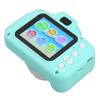Aparat foto pentru copii Desene animat Design rotunjit drăguț Ecran IPS de 2 inchi Focalizare automată Aparat foto digital pentru copii