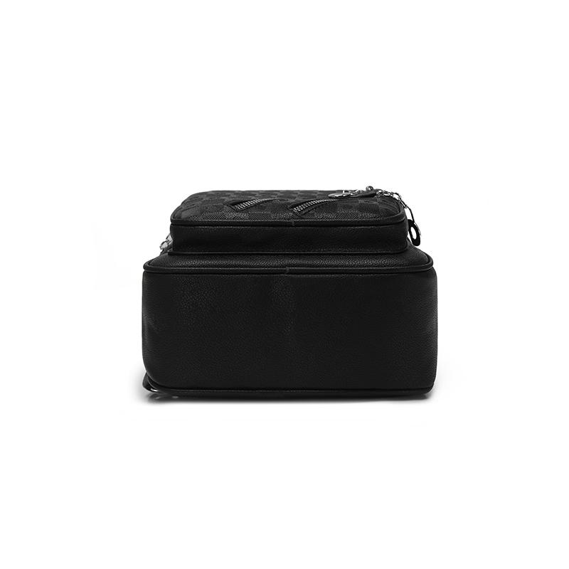 Women's Hand Shoulder Bag PU Large Capacity Commuter Backpack