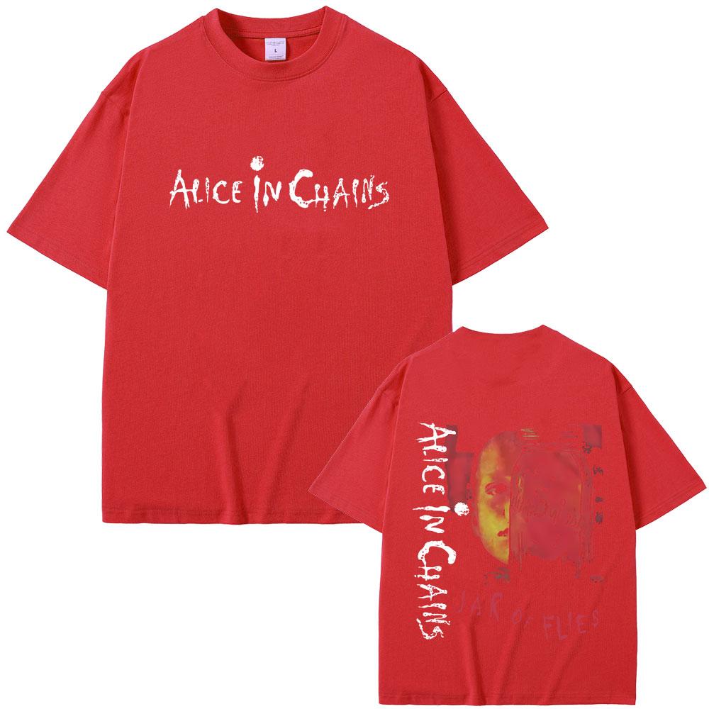 Rock Band Alice In Chains Jar of Flies Album Tshirt Summer Men Women Vintage Casual Cotton T Shirts Unisex Fashion Streetwear