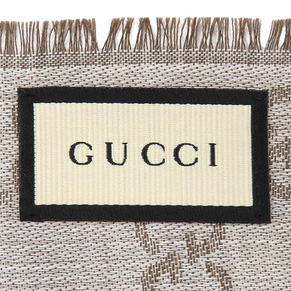 GUCCI 282390 3G704 GG Line Silk Wool ShawlStall silk/wool Array