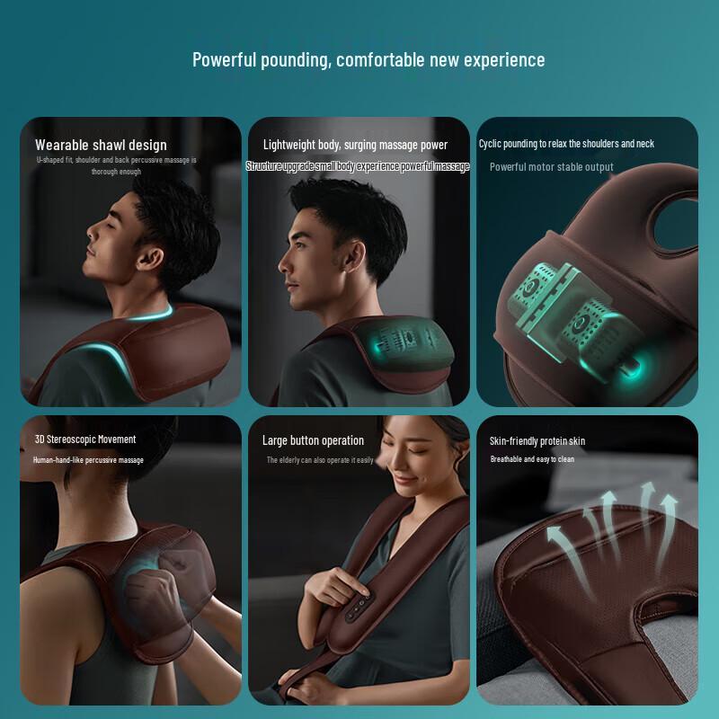 Philips PPM3203N U-Shaped Neck and Shoulder Massager