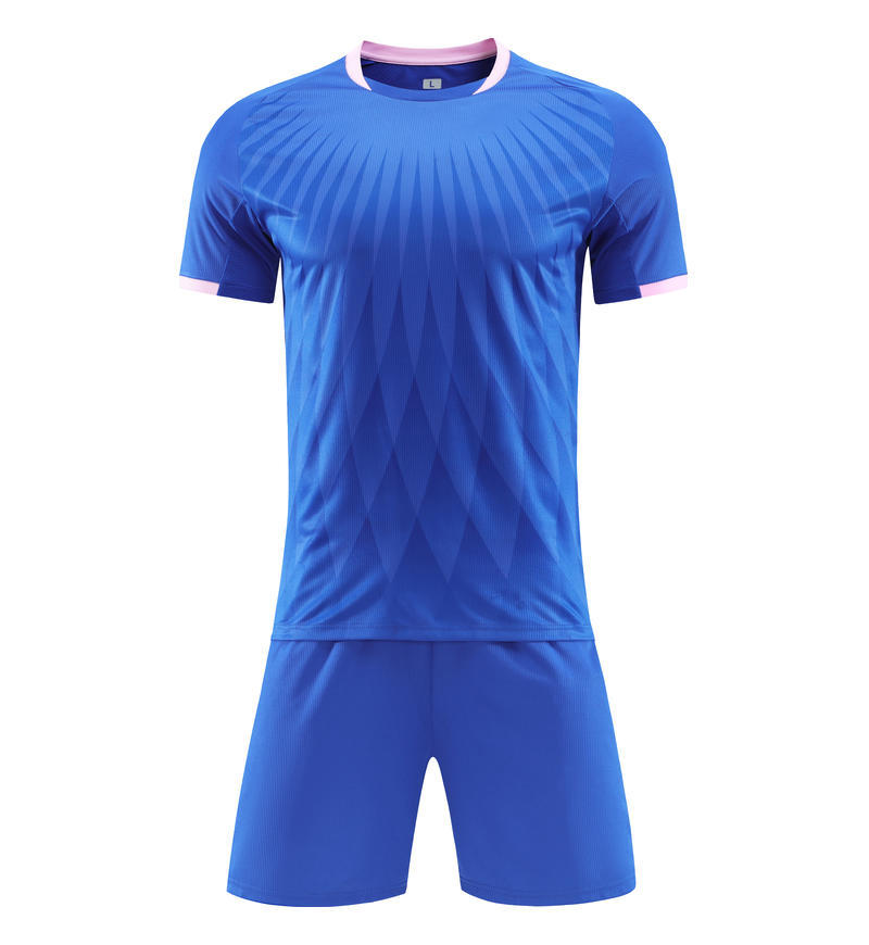 Ensemble Uniforme de Football Homme Été Uniforme de Football Plaque Légère Équipe de Compétition Étudiante Entraînement Uniforme Enfant Adulte Maillot Séchage Rapide 6332