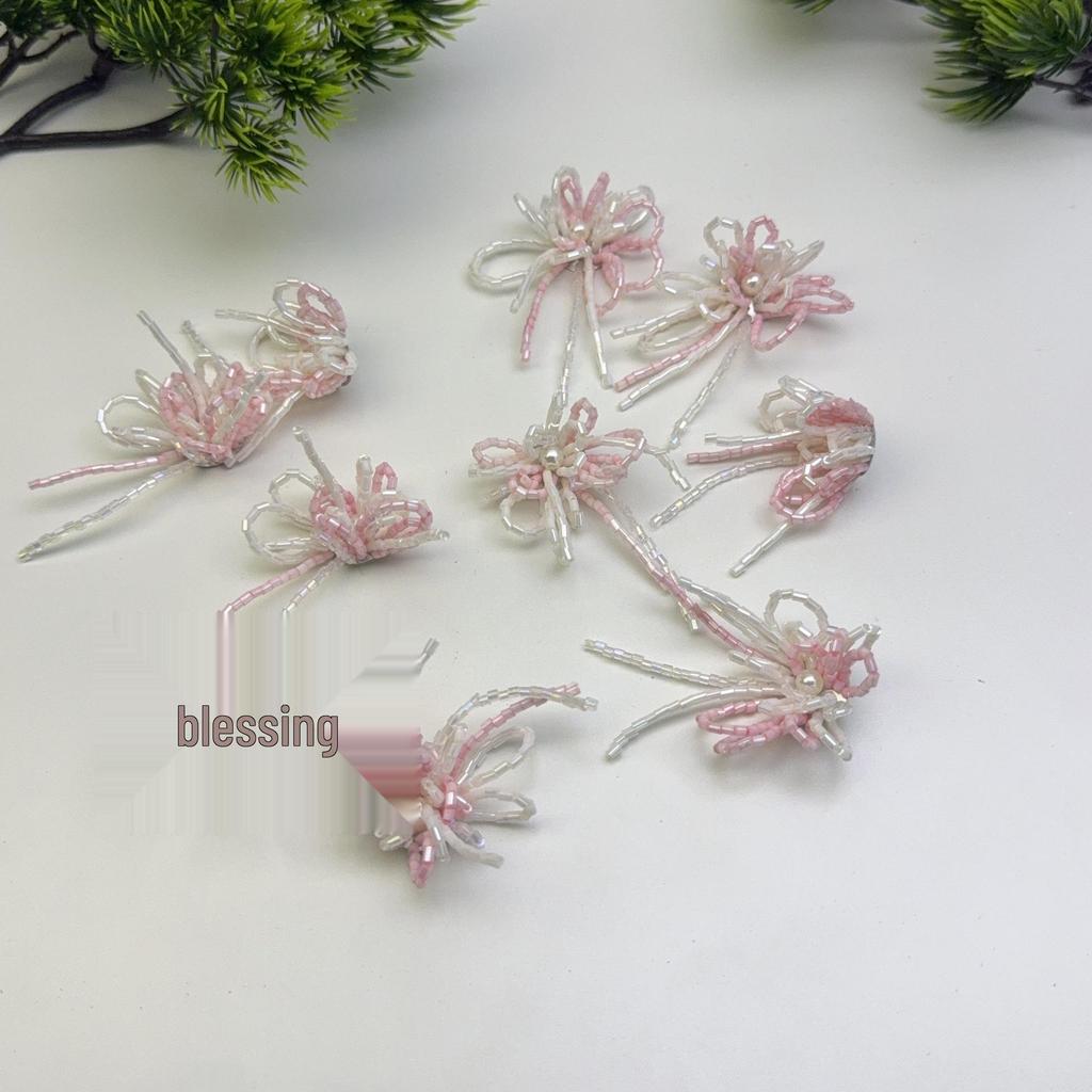 Handwoven Tassel Beaded Seed Bead DIY Accessory for Shoes, Hats, Bags & Clothing