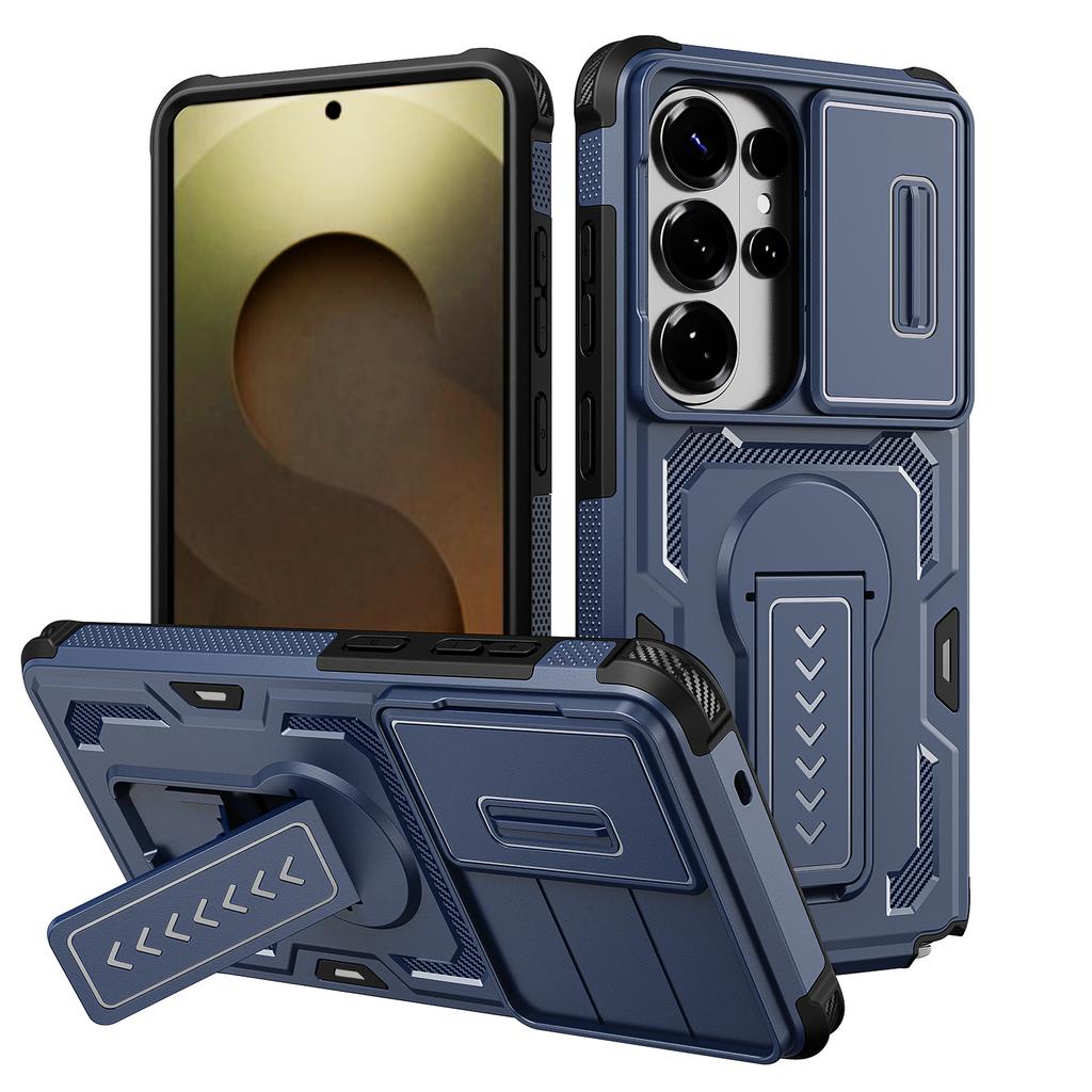 Tragbare Ständer Handyhülle für Samsung Galaxy S26 Ultra A57 5G S24 S25 Ultra A17 A37 A16 A26 A36 A56 Kameraobjektivschutz
