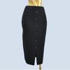 Multiple Items Slit Sheath Skirt Skirt Fall and Winter Women's Mid-Length Skirt Knitting Popular Wool Skirt Straight-leg