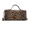 High-end Foreign Style Leopard Print Underarm Bag Women's 2025 New Fashion European and American Retro Commuting Oblique Span Small Square Bag