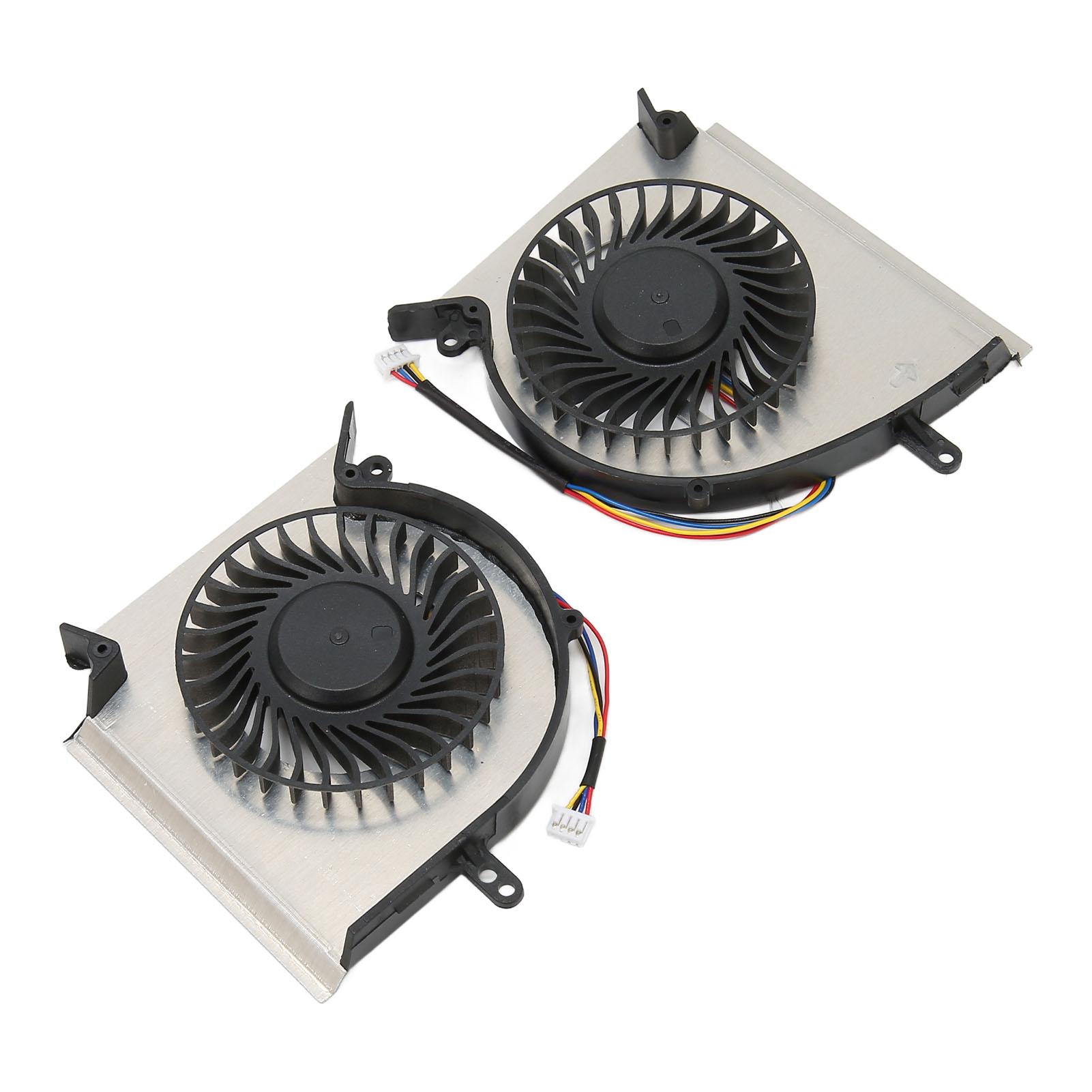 

CPU GPU Cooling Fan for MSI GE75 GP75 GL75 Low Noise Low Power Consumption Effective Heat Dissipation CPU GPU Fan