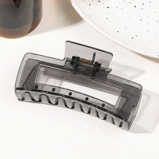 Women Hair Claw Anti-slip Teeth Strong Grip Shark Hair Clip Large Size Back Head Hair Clamp Hair Accessories