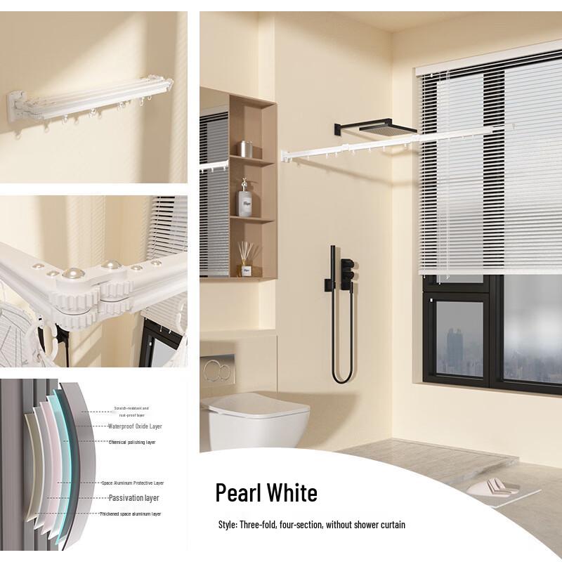 

Складная выдвижная душевая перегородка Yicang