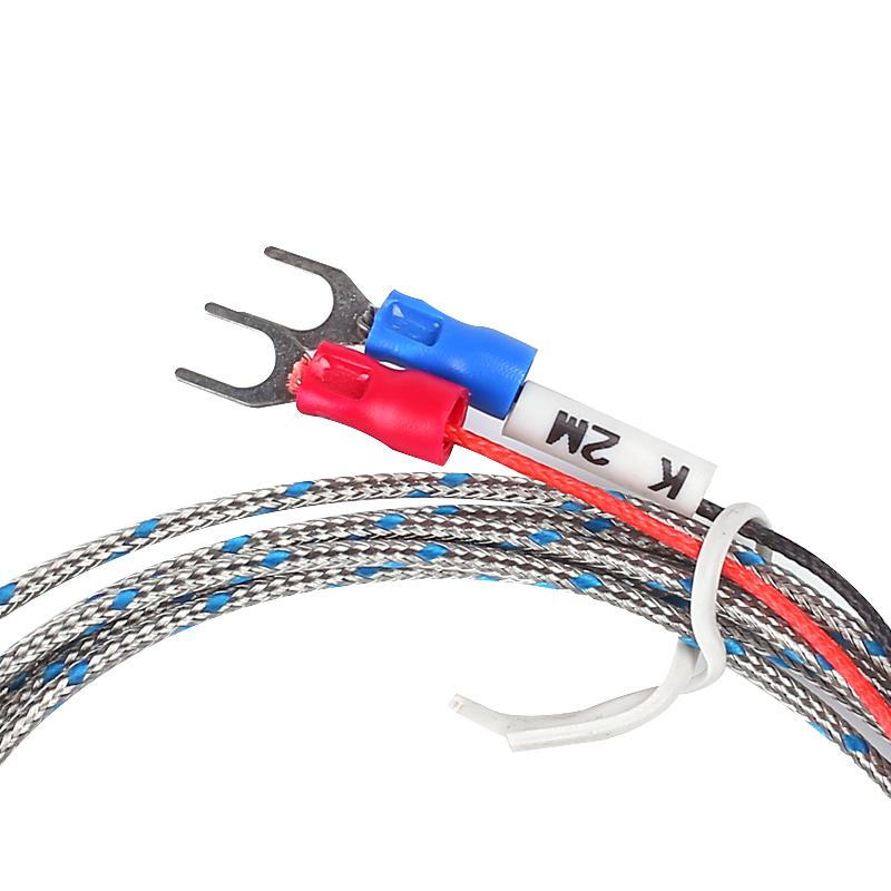 1/2 NPT Waterproof Stainless Steel k Thermocouple Sensor Pt100 Probe 50mm 100mm 150mm 200mm PID Temperature Controller 2M wire