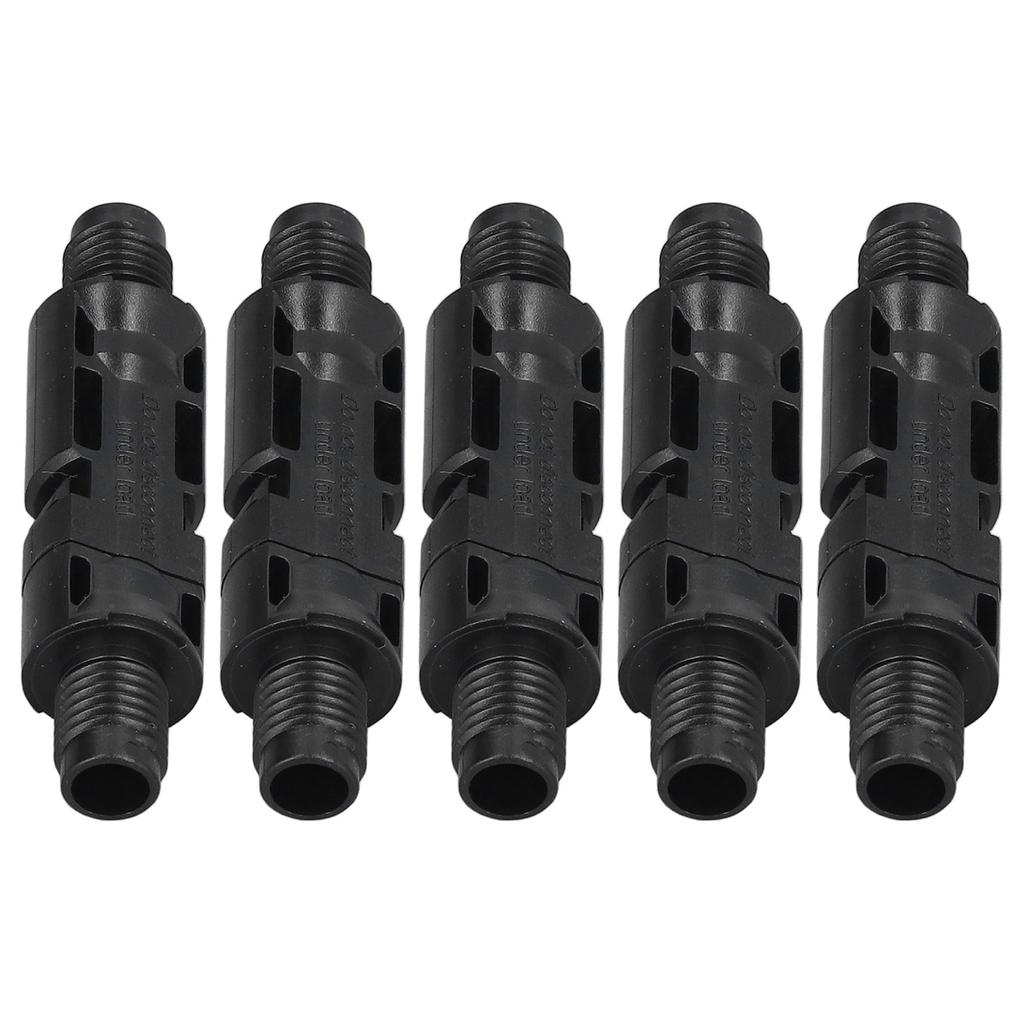5 Sets Solar Branch Connectors UV Protection Male Female Header Board End Connector