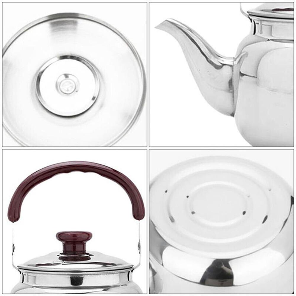 Water Pot Ergonomic Handle For Gas Stove Whistling Kettle Teapot for Trips Teakettle Water Kettle