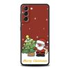 Funny Cartoon New Year Christmas Santa Phone Case For Samsung Galaxy S24 S23 S22 S20 Ultra S21 FE 5G S10 S9 Plus S10E S8 Cover