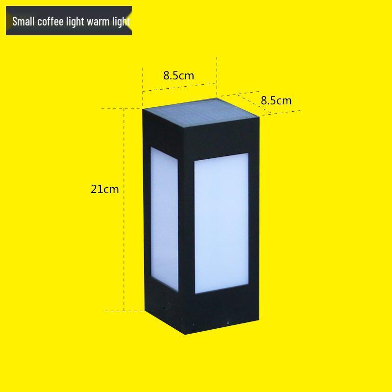 Solar Outdoor Wall & Garden Lamp – Waterproof Pillar, Landscape, Lawn, Stake Light Solar Garden Light