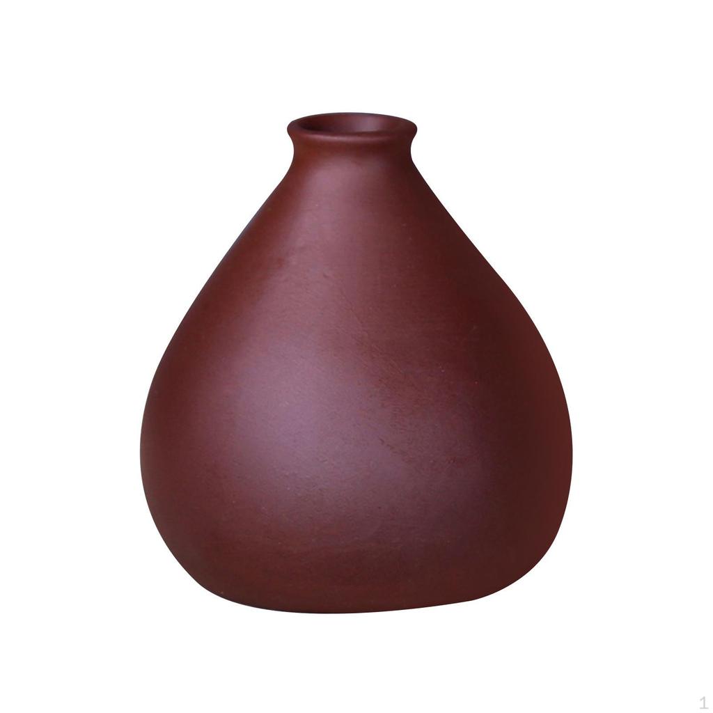 Ceramic Flower Vase Bud Pot Planter for Party Office Indoor Plants Bookshelf