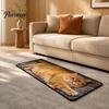 Washable Bathroom Mat Cute Cat Shape Rug, 3D Simulation Modeling, Soft Imitation Decorative Decor Cashmere Absorbent Floor Mat, Non-slip for