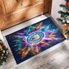 Manchester City Printed Flannel Area Rug Non Slip Soft Polyester Floor Carpet Indoor Decor Mat for Bedroom Living Room Sofa