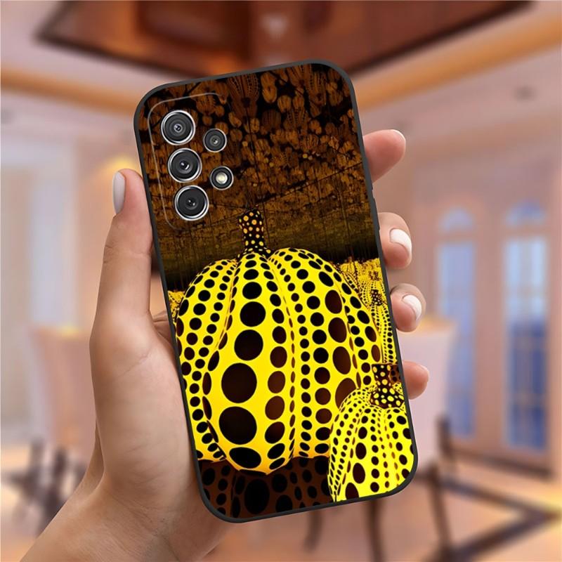 Yayoi Kusama Art Phone Case For Samsung Galaxy S23 S22 S10 S20 S30 S21 S8 S9 Pro Plus Ultra Fe Design Back Cover