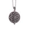 Aromatherapy Necklace Tree of Life Diffuser Jewelry Vintage Open Locket Pendant Essential Oil Perfume Aroma Diffuser Necklace
