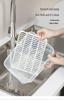Plastic Japanese-Style Fresh-Keeping Box with Lid for Refrigerator Storage