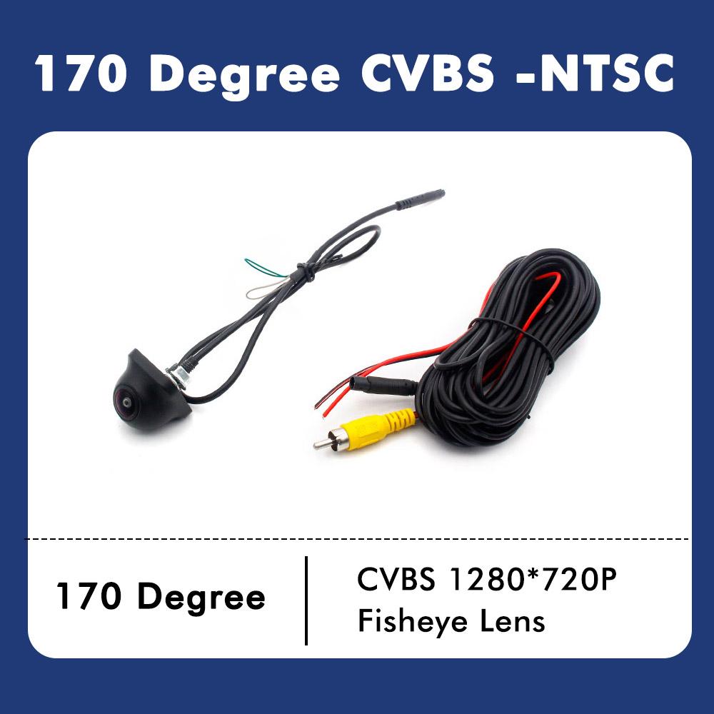 

AHD 1080P Автомобильная камера заднего вида с объективом Fisheye 170°, камера ночного видения Full HD с ПЗС-матрицей для заднего вида