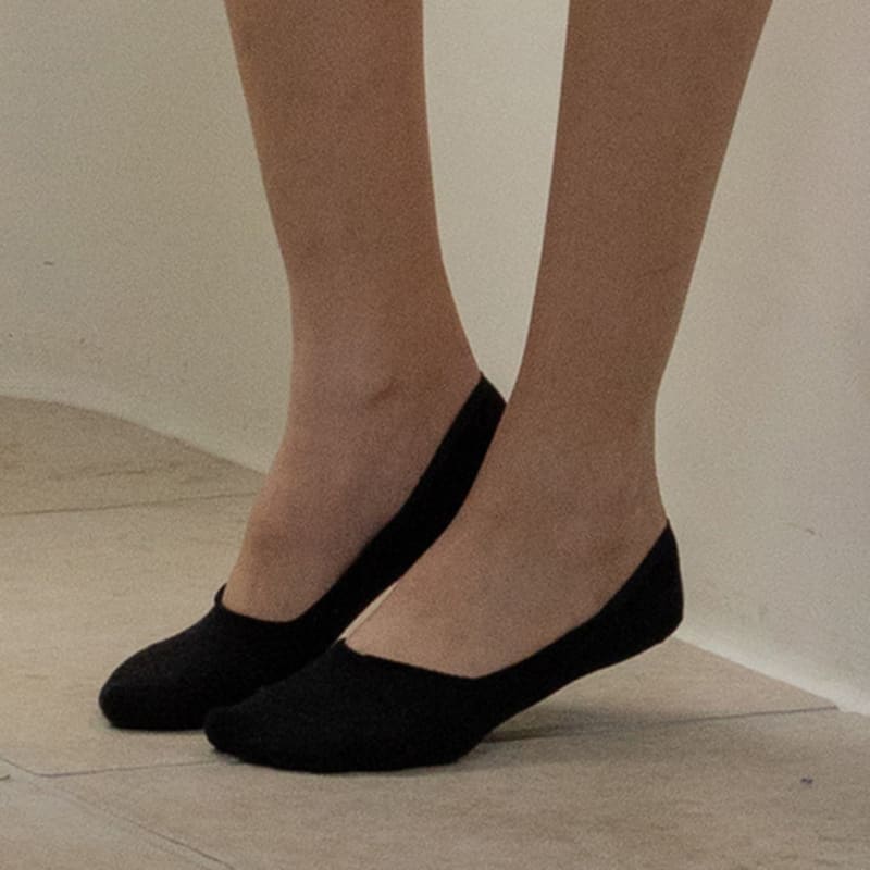 STUDIO SOCKSTOP [10PACK] Women's Front Nose Reinforced Mesh Fake Socks 4 COLORS