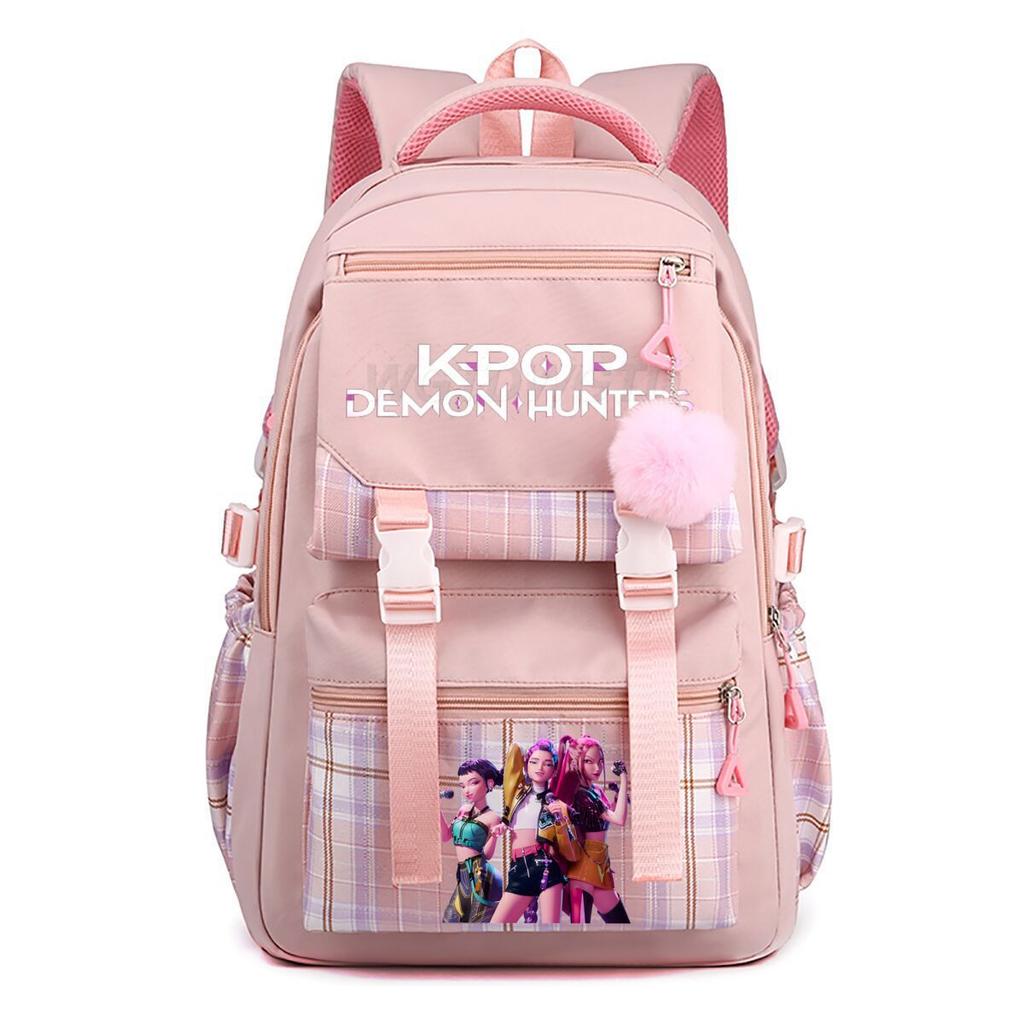 Cartoon Anime Printed Backpack College Wind Ins Trend Large Capacity Student School Bag