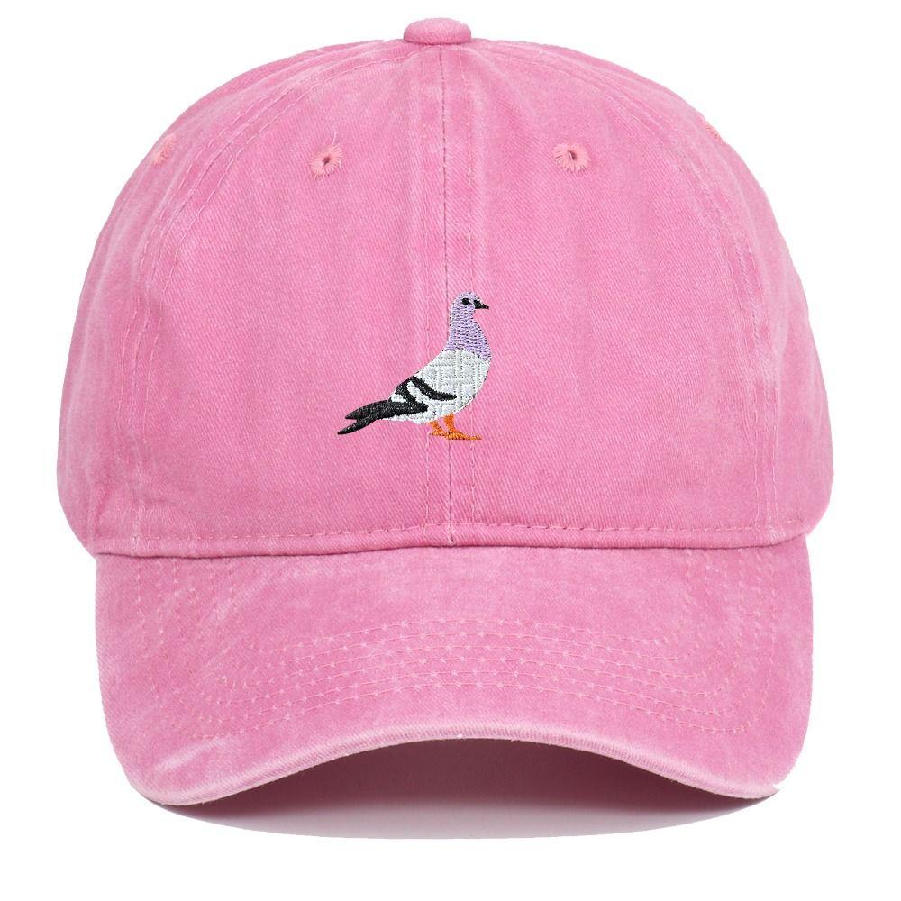 Sun Protection Summer Sun Hat Pigeon Embroidered Sports Hat Baseball Caps  Men and Women