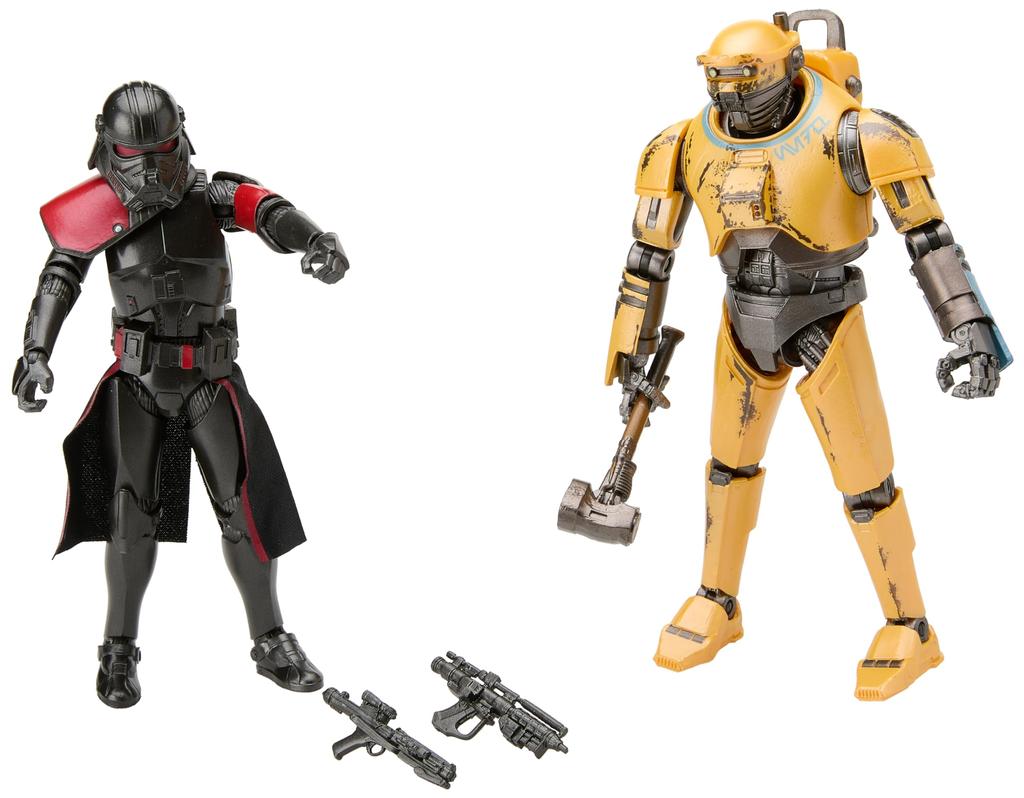 Hasbro STAR WARS Star Wars Black Series Purge Star Kenobi 6 Inch Size Action Figure Carbonized Set of 2 For Ages 4 and Up F7012 Genuine Product NED-B