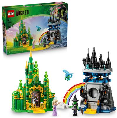 LEGO Stavebnice Haus Wicked – Smaragdové město a hrad Kiamoko (75689)
