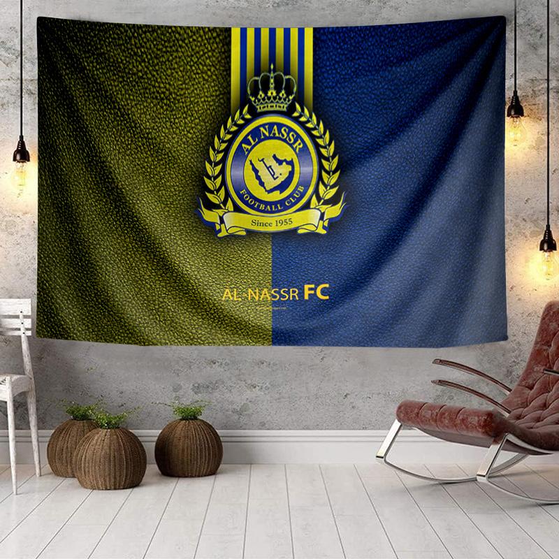 1PC Argentina Football Crest Tapestry Hanging for Bedroom,Livingroom, Playroom,Decor Art Room Wall Tapestry Holiday and Birthday Gifts