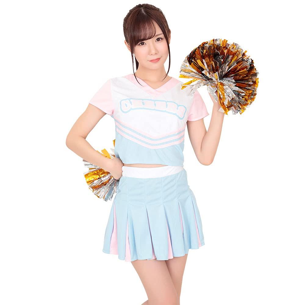 

Счастливый Счастливый Костюм Косплей Униформа Чирлидера для Женщин Размер A&Tcollection (Пастель, М)