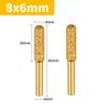 2/5Pcs 8-20mm Burr Rotary Tools Drill Grinding Head For Metal Engraving Polishing Drill Grinding Head Hand Tools