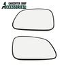 Left Right Side Heated Wing Rearview Mirror Glass Replacement For Land Rover Discovery 2 1998-2004 CRD100650 CRD100640