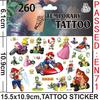 Brother Mario Party Favors Gifts Stamps Slap Bracelet Stickers Christmas Stocking Fillers Birthday Souvenirs Decoration Supplies