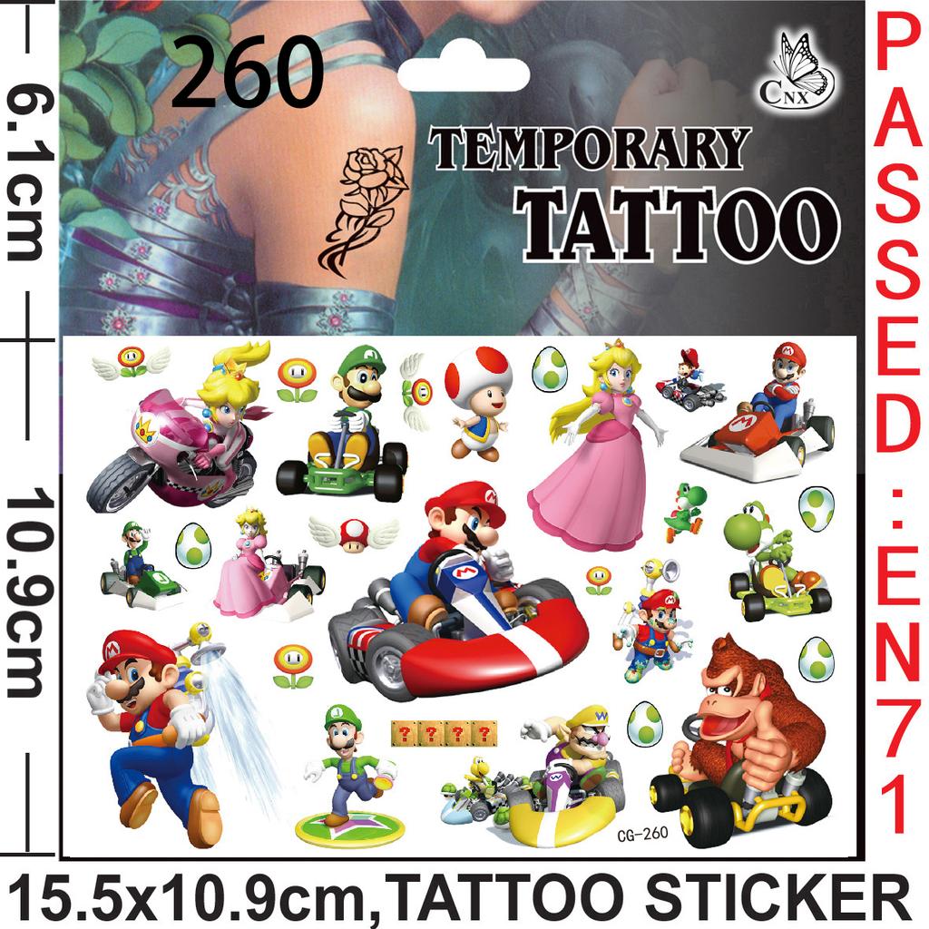 Brother Mario Party Favors Gifts Stamps Slap Bracelet Stickers Christmas Stocking Fillers Birthday Souvenirs Decoration Supplies